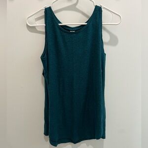 Old Navy Teal Open Shoulder Top